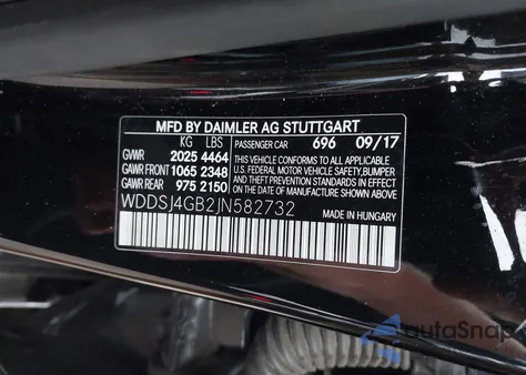 2018 Mercedes-Benz Cla 4Matic из США, поврежденный, VIN WDDSJ4GB2JN582732